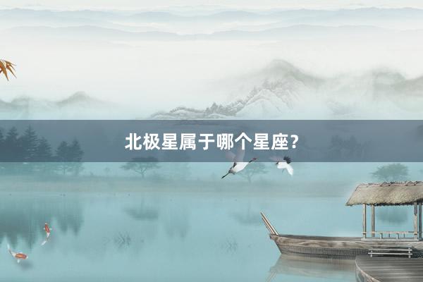北极星属于哪个星座？